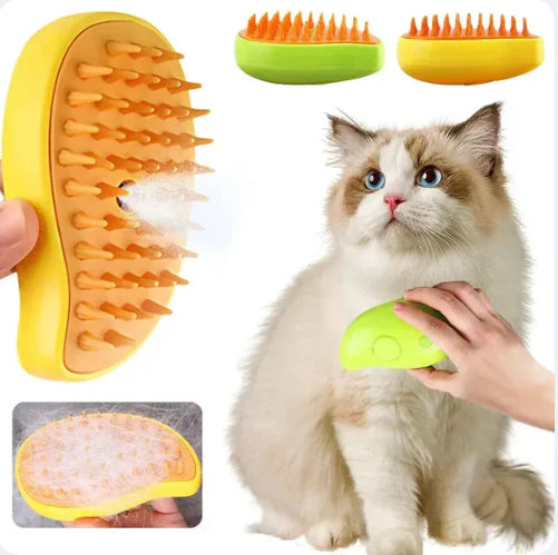CEPILLO PARA MASCOTAS  A VAPOR 🐱