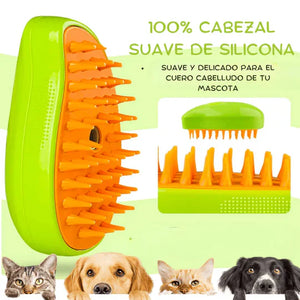 CEPILLO PARA MASCOTAS  A VAPOR 🐱